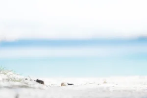 White sand beach focus Marseille